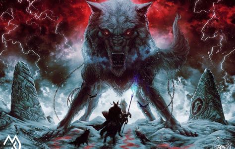 Fenrir Wallpapers - Top Free Fenrir Backgrounds - WallpaperAccess