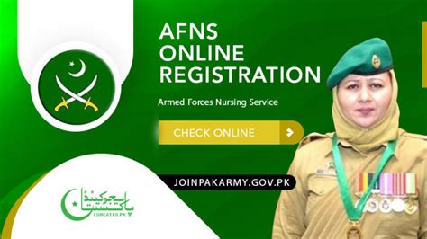 Afns Online Registration 2024 Application Procedure