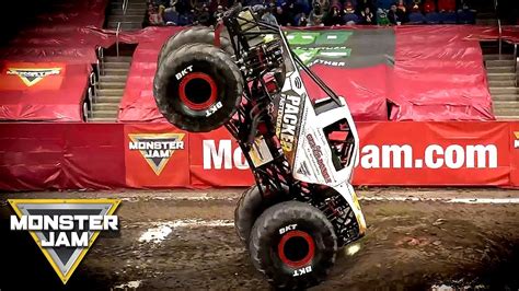 Monster Jam Highlights Belmont Park Ny February Monster