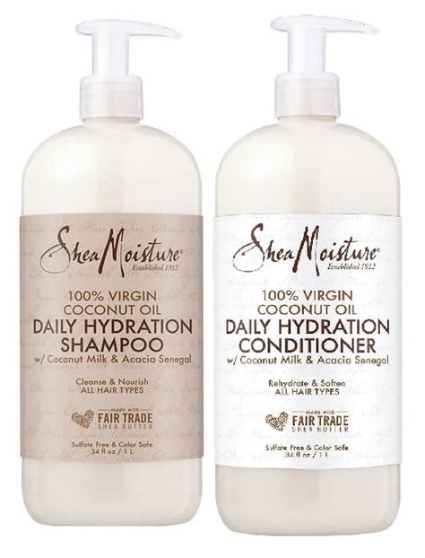 Shea Moisture Virgin Coconut Oil Daily Hydration Shampoo