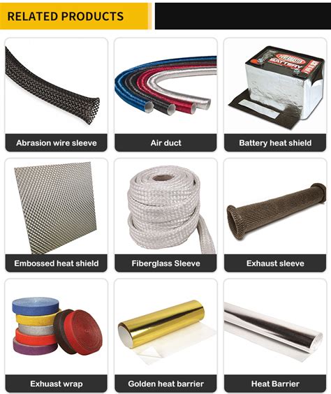 Different Materials Aluminum Corrugated Tube Fire Sleeve Firesleeve