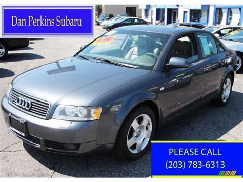 2004 Dolphin Grey Metallic Audi A4 18t Quattro Sedan 85023880 Photo