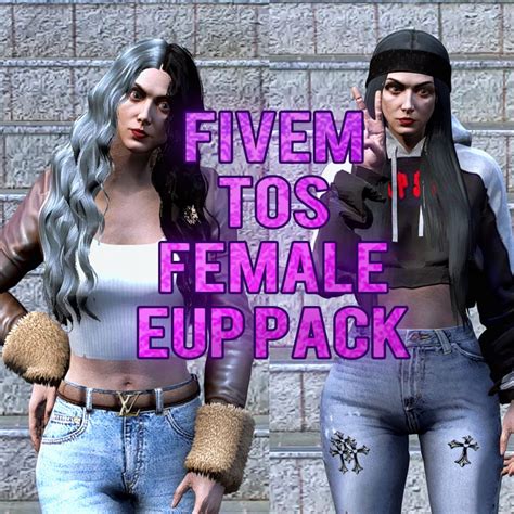 Fivem Tos Female Eup Pack Lore Friendly Non Branded Fivem Ready