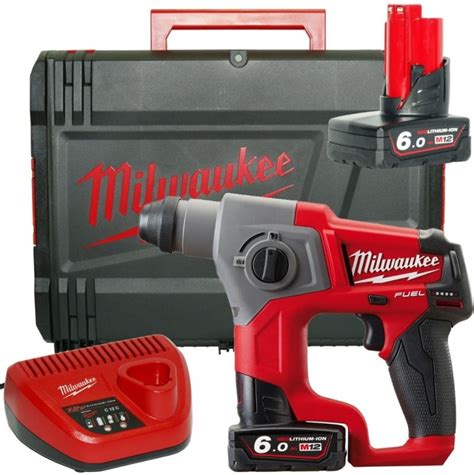 MILWAUKEE M12 CH 602X Акумулаторен перфоратор 12 V 1 1 J SDS Plus