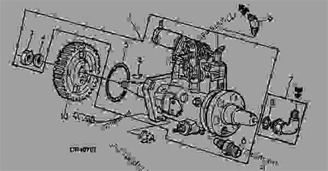 Fuel Injection Pump With Aneroid 01c17 Telescopic Handler John