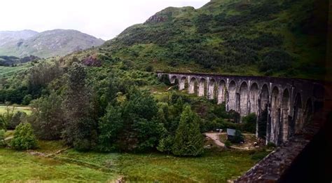 On my trip to Fort William, I took a train over the Glenfinnan Viaduct ...