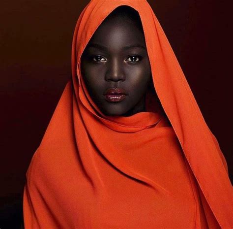 Sudanese Model Nyakim Gatwech Beautiful Dark Skin Black Women Black Beauties