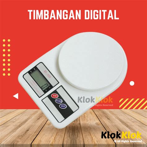 Jual Timbangan Digital Dapur Gudang 10 Kg SF400 Shopee Indonesia