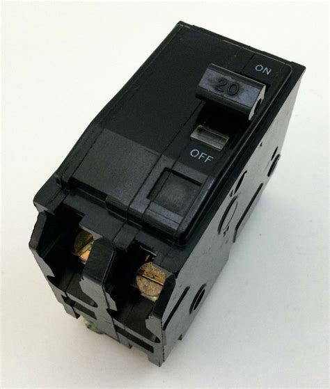 SQUARE D QO220 20 2 POLE 240V CIRCUIT BREAKER TYPE QO EBay