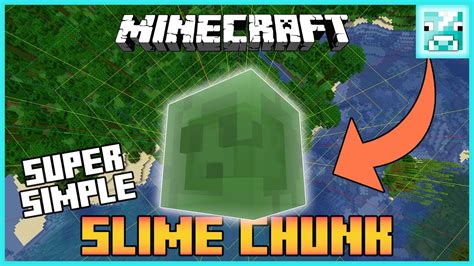 Minecraft How To Find A Slime Chunk Youtube