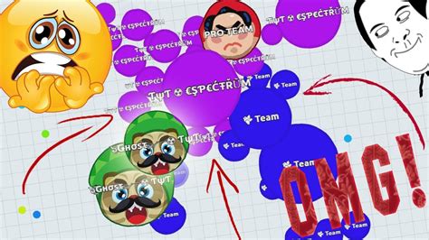 Agar Io ULTIMATE DESTROYING TEAMS IN AGARIO Destroying Teams