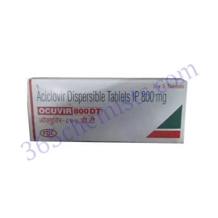 Ocuvir Dt Tablet Acyclovir Mg Usa To Days Delivery