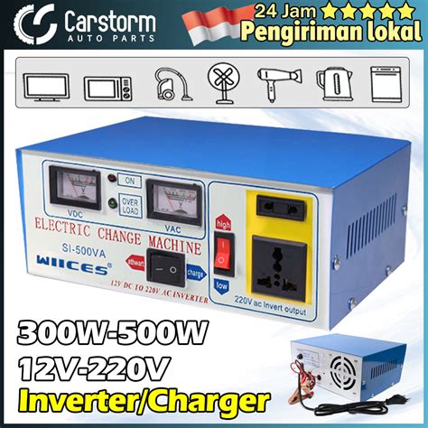 Jual Inverter Tenaga Surya 300W 500W Inverter Rumah Tangga 12V DC