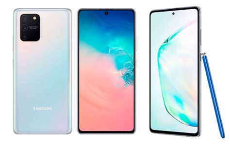 Nuevos Samsung Galaxy S10 Lite Y Galaxy Note 10 Lite Características Precio Y Ficha