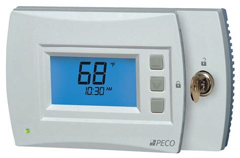 Peco Heat And Cool Auto And Manual Low Voltage Thermostat 29at96