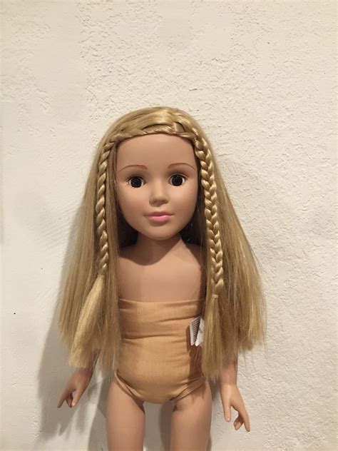 Brown Eyes Brown Hair Madame Alexander 18 Inch Doll Her Hair