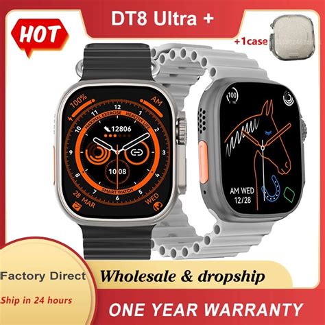 Original Dt Ultra Smart Watch Mm Series Body Temperature Nfc Gps