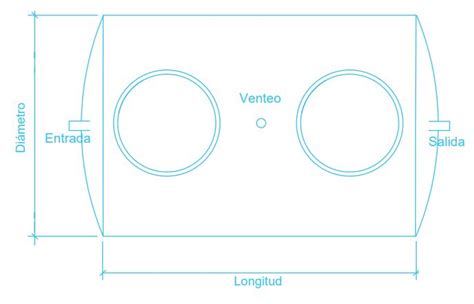 Tanque cilíndrico horizontal para enterrar Ingeaguas