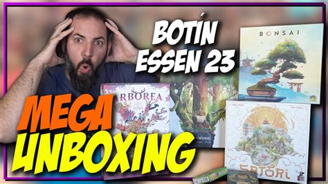 Nuestro BOTÍN de ESSEN 23 UNBOXING de todos los JUEGOS ARBOREA