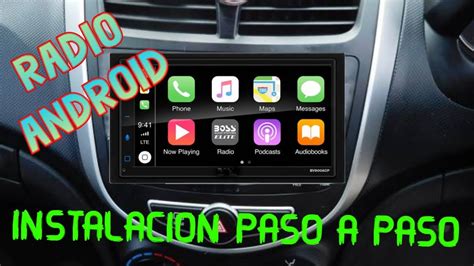 Como Instalar Radio Android En Carro Youtube