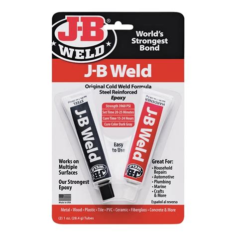 ColdWeld Adhesive Compound 2 Oz J B WELD