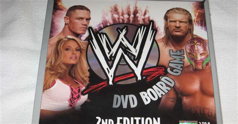 WWE DVD Board Game 2nd Edition Board Game BoardGameGeek