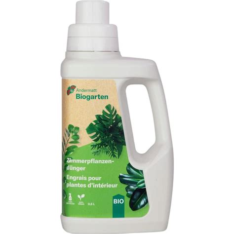 Andermatt Biogarten Engrais Liquide pour Plantes d Intérieur 500 ml