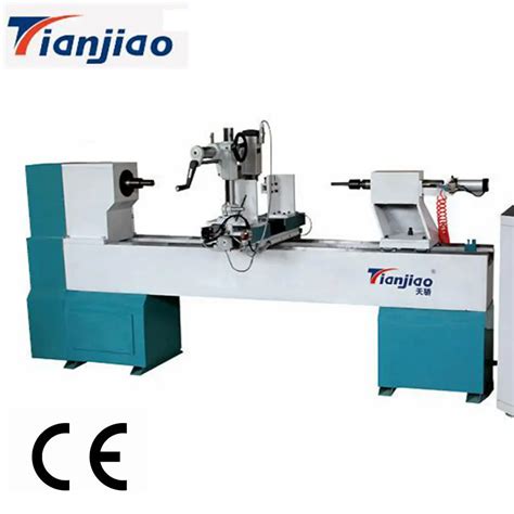 Automatic Cnc Wood Copy Lathe Wood Working Turning Lathe For Railing