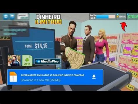 Supermarket Simulator 3D Mod Recursos Gratuitos E Dinheiro Infinito