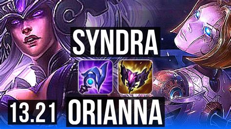 SYNDRA Vs ORI MID Rank 3 Syndra 7 1 8 Dominating Rank 16 EUW