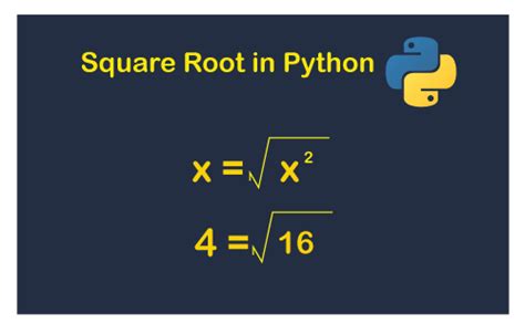 How To Write Square Root In Python Online Tutorials Library List