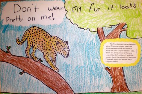 Endangered Animals Earth Day Posters - Artfingers: Art is Elementary