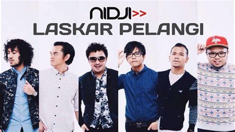 Laskar Pelangi Nidji Cover Lirik Lagu Youtube