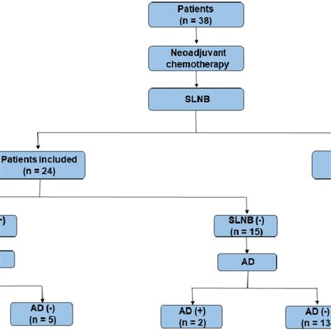 Distribution Of Patients According To Sentinel Lymph Node Biopsy And