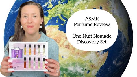 ASMR Perfume Review Un Nuit Nomade Discovery Set Glass Tapping