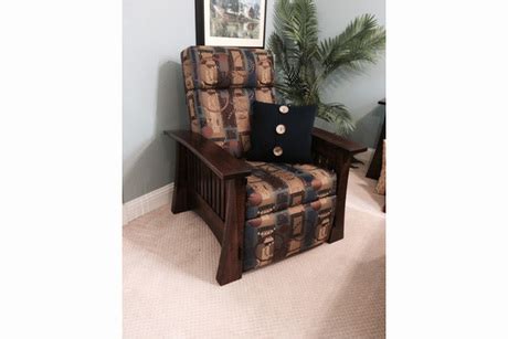 Mission-Style Recliner From Oak Creek Amish Furniture | Texarkana, AR ...