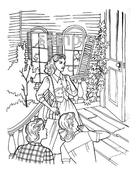 Nancy Drew Coloring Pages