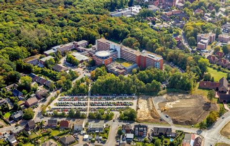 Luftaufnahme Hamm Neubau Baustelle Des Parkplatzes An Der St