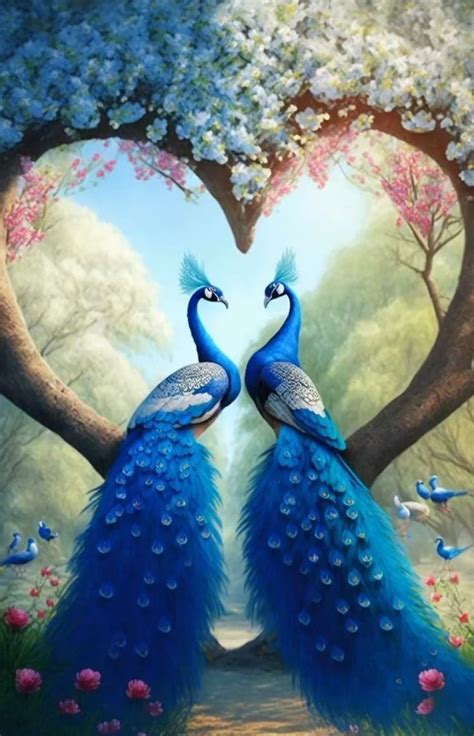 Pin By Helen Lee Jg On Real Peacocks Art Oil Paintings Peacock