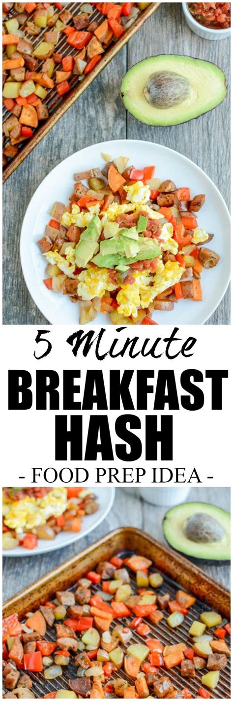 This Minute Breakfast Hash Comes Together Quickly On Busy Mornings