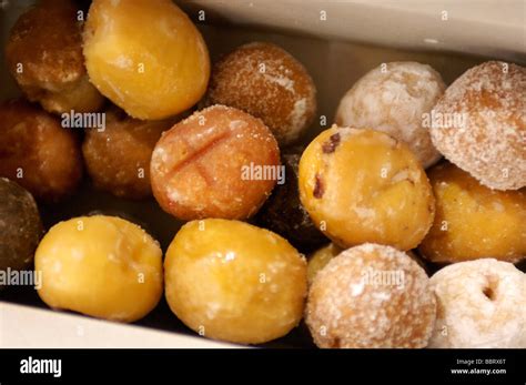 Donut holes Tim Bits at Tim Hortons Stock Photo - Alamy