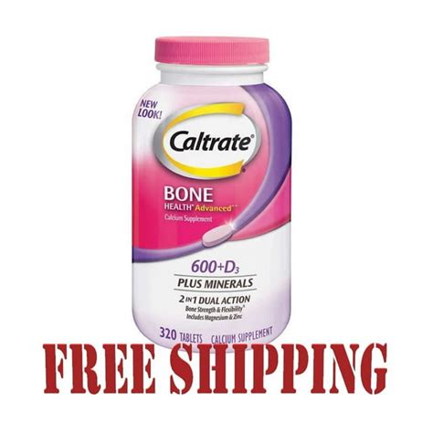 Caltrate 600 D3 Plus Minerals Calcium And Vitamin D3 Supplement For Bone