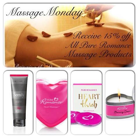 Massage Monday Receive 15 Off All Of Our Massage Products Must Email