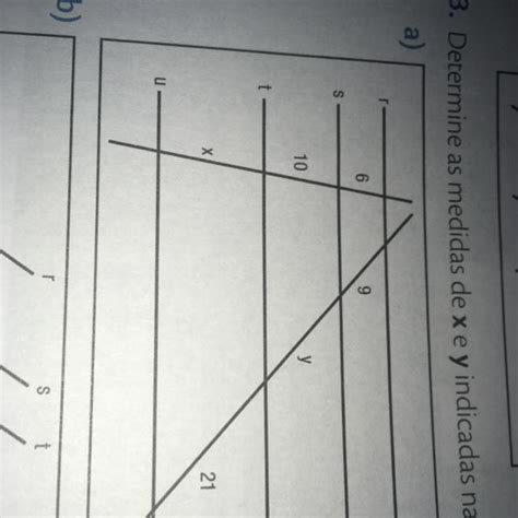 Determine As Medidas De X E Y Indicadas Na Figura Abaixo Sabendo Que R