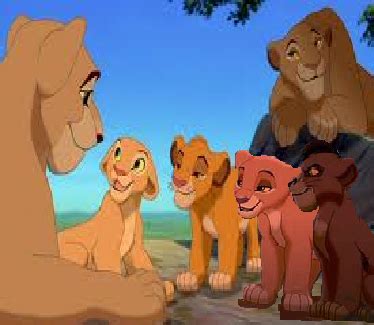 Simba Kiara Nala Kovu Crossover Cubs by shena12345 on DeviantArt