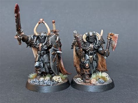 Chaos Warriors Chaos Undivided Miniaturas Guerreros Caos