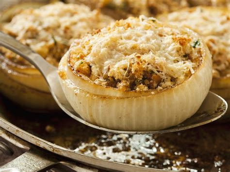 Cheesy Stuffed Onions Recipe Eat Smarter Usa