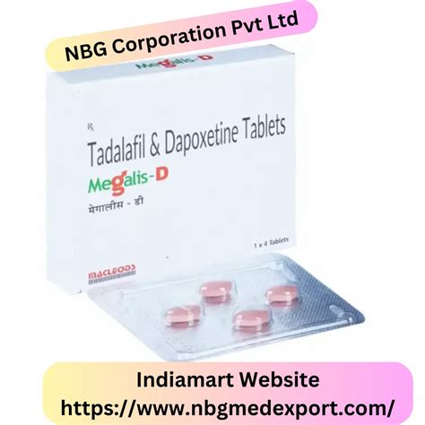 Tadalafil And Dapoxetine Tablets Ip At Rs Stripe Tadalafil