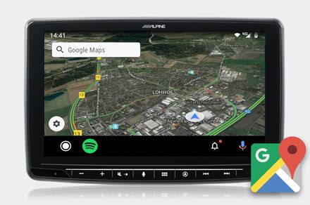 Alpine Ine F D Din Navigationssystem Mit Zoll Touchscreen Dab