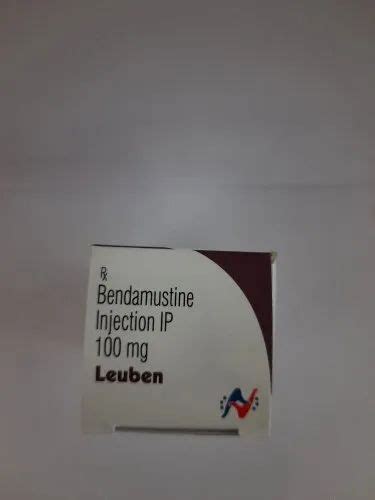 Natco Pharma Ltd Bendamustine Injection Ip 100mg At Best Price In Nagpur